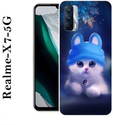 सीमावत बैक कवर Realme X7 5G के लिए