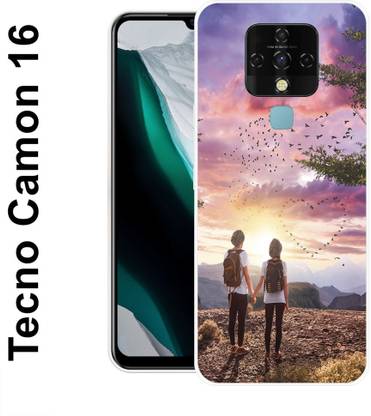 REALKING Tecno Camon 16 Silicon Back Cover