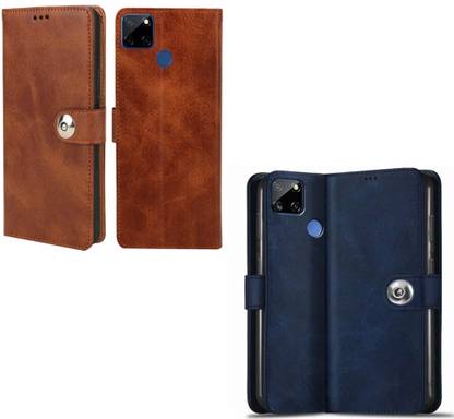 Coverage Flip Cover for Realme RMX2189 / Realme -C12