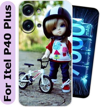 SmartGoldista Back Cover for Itel P40 Plus