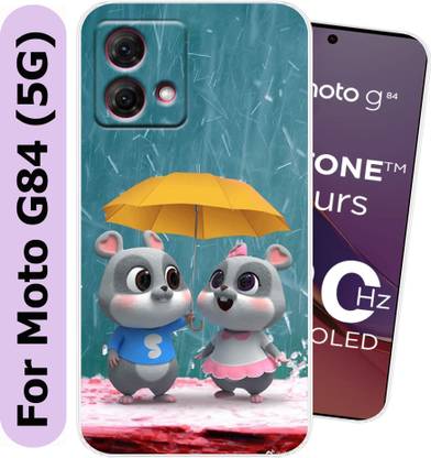 SmartGoldista Back Cover for Moto G84 5G