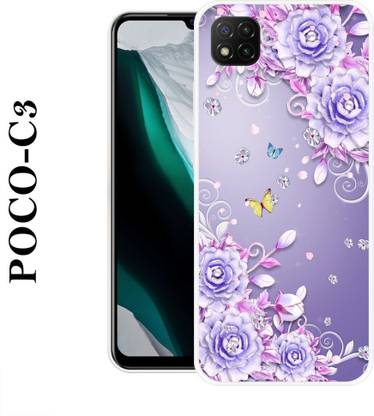 Poco C3 Silicon Back Cover