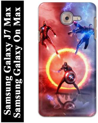 Samsung Galaxy J7 Max, Samsung Galaxy On Max Plastic Back Cover
