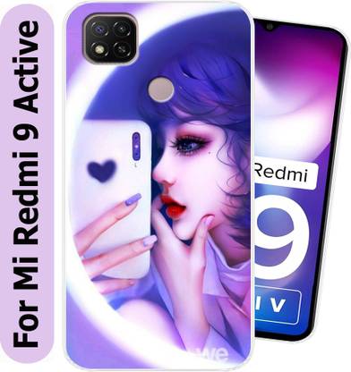 SmartGoldista Back Cover for Mi Redmi 9 Active