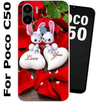 SmartGoldista Back Cover for Pocco C50