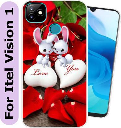 SmartGoldista Back Cover for Itel Vision 1