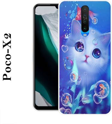 KUDI Poco X2 Silicon Back Cover