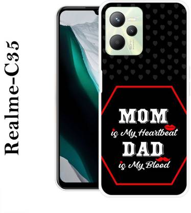 LOVETHINK Realme C35 Silicon Back Cover