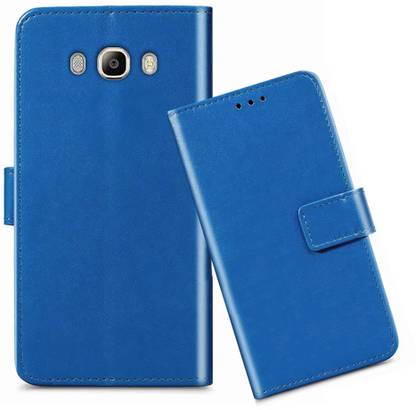 HANIRY Flip Cover for Samsung On8 flip cover / SM-J710FN flip cover / Blue