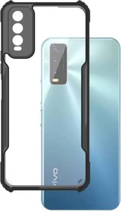 Bigil Back Cover for Vivo Y12s, Premium Ipaky Raised edges lift the screen and camera lens