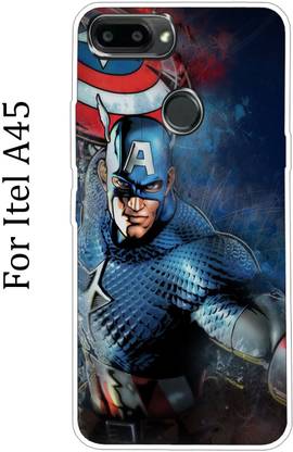 Itel A45 Silicon Back Cover
