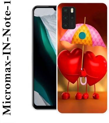 Micromax in Note 1 Silicon Back Cover