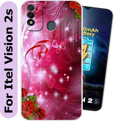 Unitrend Back Cover for Itel Vision 2s