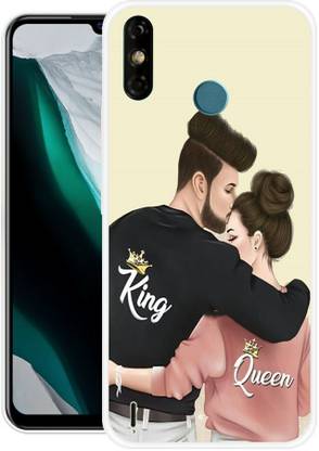 INDIALAND Back Cover for Tecno Spark 4 Air