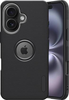 ZOOZY Back Cover for iPhone 16, Dotted View, Soft Case, Protactive Case, Shockproof