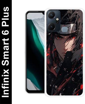 itrusto Back Cover for Infinix Smart 6 Plus, Infinix X6823C Itachi Uchiha, Anime Character Back Cover