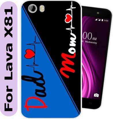 SmartGoldista Back Cover for Lava X81 4G