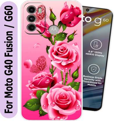 SmartGoldista Back Cover for Moto G40 Fusion G60