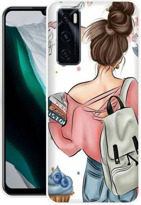 REALKING Back Cover for Vivo V20 SE