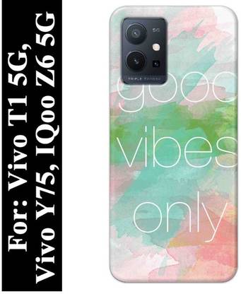Majestic Vivo T1 5G, IQoo Z6 5G Plastic Back Cover