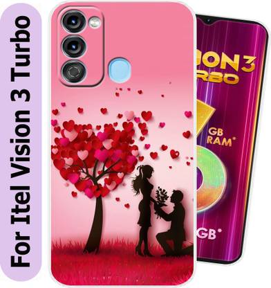 SmartGoldista Back Cover for Itel Vision 3 Turbo