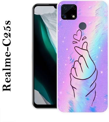 LOVETHINK Realme C25s Silicon Back Cover