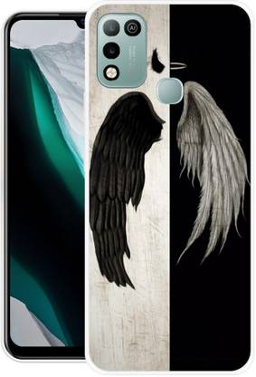 Indus Back Cover for Infinix Smart 5, Angel, Demon, Wings, Lucifer, Devil, 429