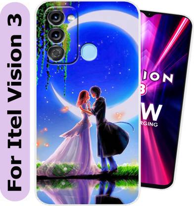 SmartGoldista Back Cover for Itel Vision 3