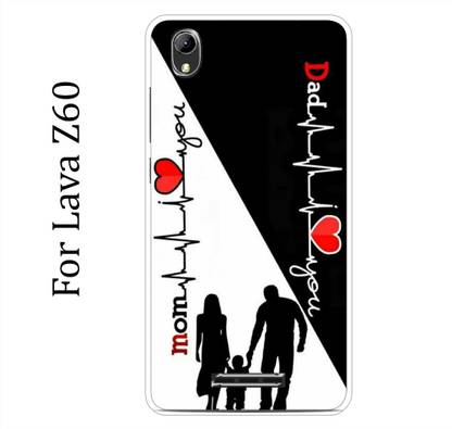 Lava Z60 Silicon Back Cover