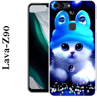 Lava Z90 Silicon Back Cover