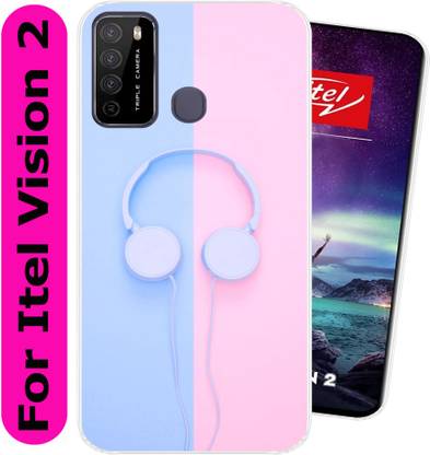 SmartGoldista Back Cover for Itel Vision 2