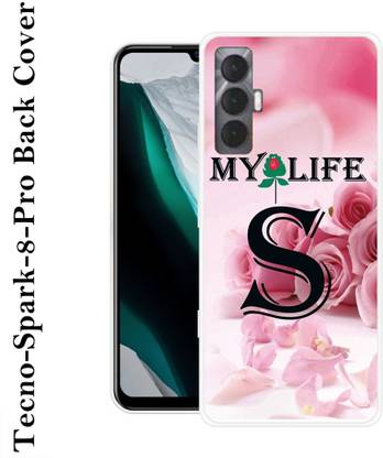 SHIVKUDI Tecno Spark 8 Pro Silicon Back Cover