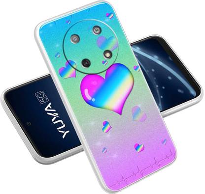 Vascase Back Cover for Lava Yuva 5G