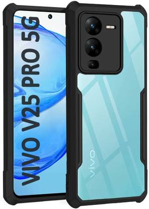 Moshking Back Cover for Vivo V25 Pro 5G, 360 Degree Protection | Transparent Mobile Phone Case