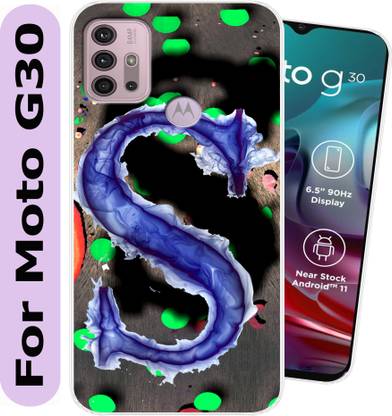 SmartGoldista Back Cover for Moto G30