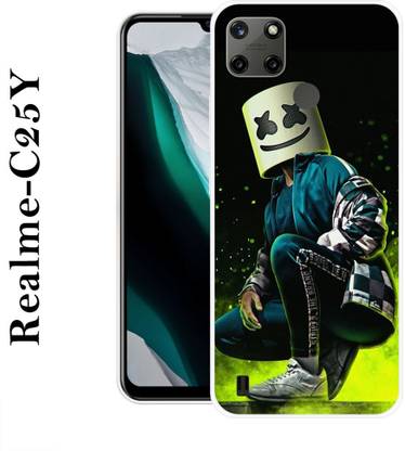 VITARO Realme C25Y Silicon Back Cover