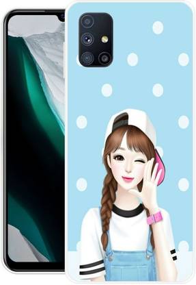 KLC Back Cover for Samsung Galaxy M51, Samsung M51