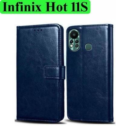 Infinix Hot 11s Artificial Leather Flip Cover