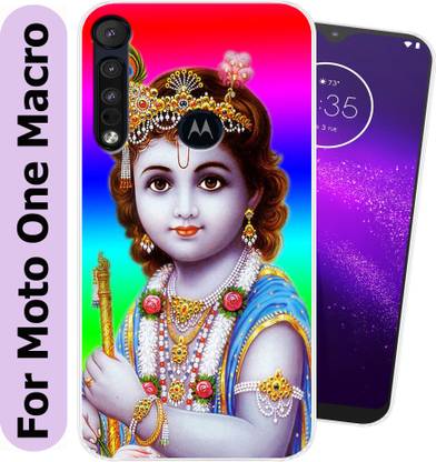 SmartGoldista Back Cover for Moto One Macro