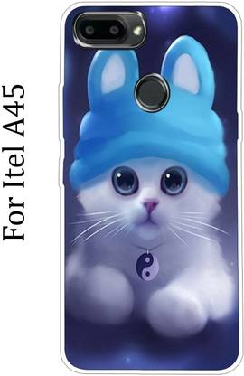 Itel A45 Silicon Back Cover