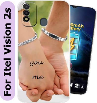 Unitrend Back Cover for Itel Vision 2s