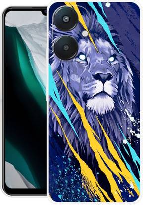 MASURA Back Cover for REDMI 13c 5G, Lion, King, Jungle, Tiger, Animal