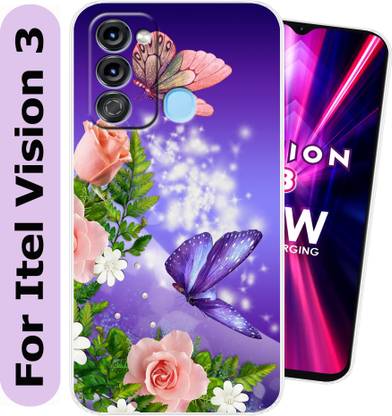 SmartGoldista Back Cover for Itel Vision 3