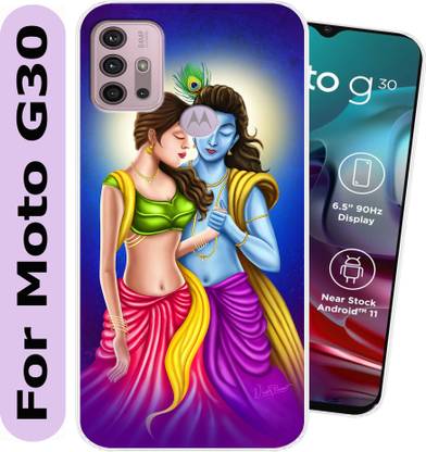 SmartGoldista Back Cover for Moto G30
