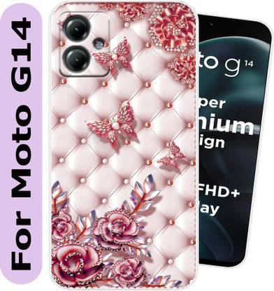 SmartGoldista Back Cover for Moto G14