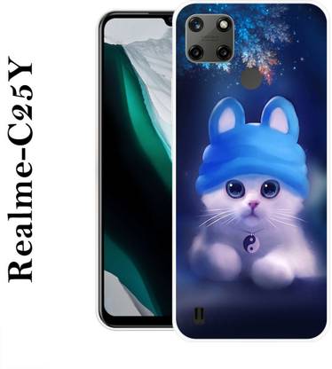 Realme C25Y Silicon Back Cover