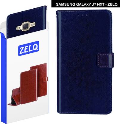 Zelq Flip Cover for Samsung Galaxy J7 Nxt