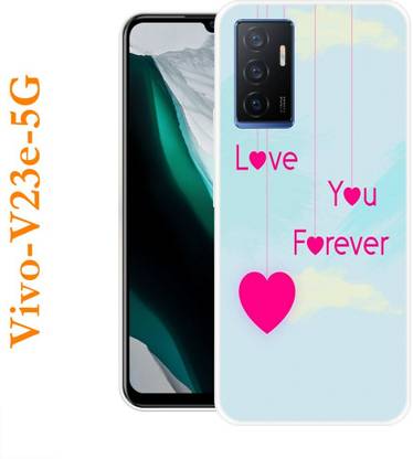 MNK style Vivo V23e 5G Silicon Back Cover