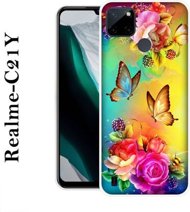 LOVETHINK Realme C21Y Silicon Back Cover