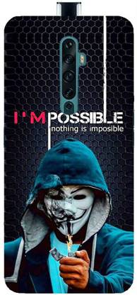 SPBR OPPO Reno 2z, Oppo Reno2 F Plastic Back Cover